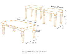 Load image into Gallery viewer, North Shore - Dark Brown - Occasional Table Set (3/CN)