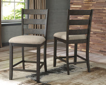 Load image into Gallery viewer, Rokane - Light Brown - Upholstered Barstool (2/CN)