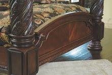 Load image into Gallery viewer, North Shore - Dark Brown - King Poster Bed with Canopy