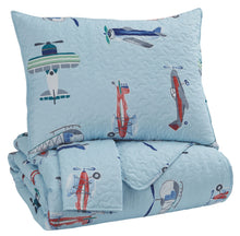 Load image into Gallery viewer, McAllen - Multi - Twin Quilt Set