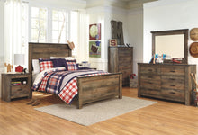 Load image into Gallery viewer, Trinell - Brown - Full Panel Bed