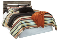 Load image into Gallery viewer, Cazenfeld - Black/Gray - Queen Panel Headboard