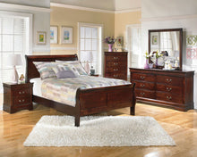 Load image into Gallery viewer, Alisdair - Dark Brown - 4 Pc. - Dresser, Mirror, Twin Sleigh Bed