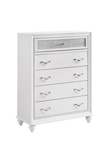 Load image into Gallery viewer, Barzini Collection - Barzini 5-drawer Chest White