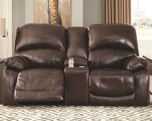Load image into Gallery viewer, Hallstrung - Chocolate - PWR REC Loveseat/CON/ADJ HDRST