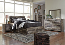 Load image into Gallery viewer, Derekson - Multi Gray - 5 Pc. - Dresser, Mirror, Queen Panel Bed
