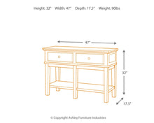 Load image into Gallery viewer, Gately - Medium Brown - Console Sofa Table