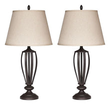 Load image into Gallery viewer, Mildred - Bronze Finish - Metal Table Lamp (2/CN)