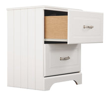 Load image into Gallery viewer, Lulu - White - Two Drawer Night Stand
