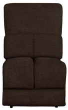 Load image into Gallery viewer, Brown - Armless Power Recliner