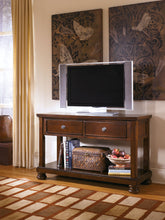 Load image into Gallery viewer, Porter - Rustic Brown - Console Sofa Table