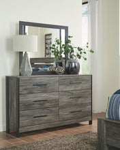 Load image into Gallery viewer, Cazenfeld - Black/Gray - 5 Pc. - Dresser, Mirror, Queen Panel Bed