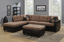 Load image into Gallery viewer, Mallory Sectional - Tan - Mallory Casual Tan Ottoman