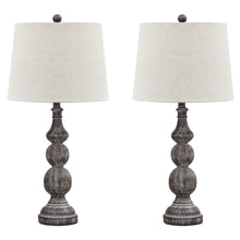 Load image into Gallery viewer, Mair - Antique Black - Poly Table Lamp (2/CN)