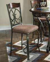 Load image into Gallery viewer, Glambrey - Brown - Upholstered Barstool (4/CN)