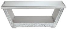 Load image into Gallery viewer, Fanmory - Silver Finish - Rectangular Cocktail Table