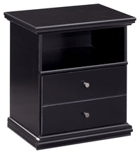 Load image into Gallery viewer, Maribel - Black - One Drawer Night Stand
