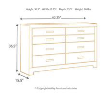Load image into Gallery viewer, Harlinton - Dresser &amp; Mirror