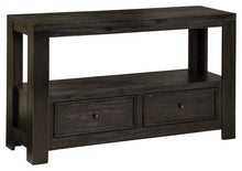 Load image into Gallery viewer, Gavelston - Rubbed Black - Sofa Table