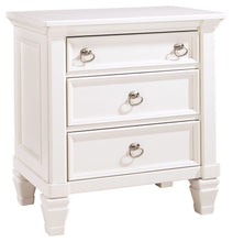 Load image into Gallery viewer, Prentice - White - Three Drawer Night Stand