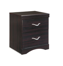 Load image into Gallery viewer, Zanbury - Merlot - Two Drawer Night Stand