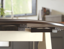 Load image into Gallery viewer, Woodanville - Cream/Brown - Round DRM Drop Leaf Table