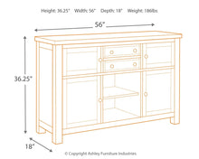 Load image into Gallery viewer, Moriville - Grayish Brown - Dining Room Server
