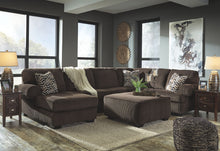 Load image into Gallery viewer, Jinllingsly - Chocolate - Oversized Accent Ottoman