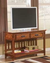 Load image into Gallery viewer, Cross Island - Medium Brown - Console Sofa Table