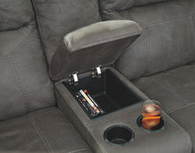 Load image into Gallery viewer, Austere - Gray - DBL Rec Loveseat w/Console