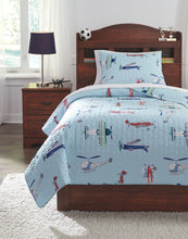 Load image into Gallery viewer, McAllen - Multi - Twin Quilt Set
