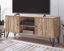 Load image into Gallery viewer, Gerdanet - Natural - Large TV Stand