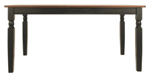 Load image into Gallery viewer, Owingsville - Black/Brown - Rectangular Dining Room Table