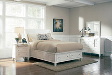 Load image into Gallery viewer, Sandy Beach White Queen Five-piece Bedroom Set