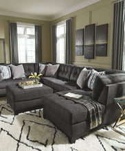 Load image into Gallery viewer, Reidshire - Steel - Oversized Accent Ottoman