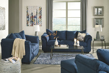 Load image into Gallery viewer, Darcy - Blue - Loveseat