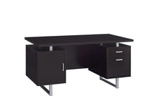 Load image into Gallery viewer, Glavan Collection - Glavan Rectangular Storage Office Desk Cappuccino