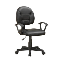 Load image into Gallery viewer, Home Office : Chairs - Black - Adjustable Height Office Chair Black