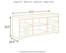 Load image into Gallery viewer, Harlinton - Warm Gray - LG TV Stand w/Fireplace Option