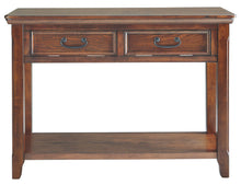 Load image into Gallery viewer, Woodboro - Dark Brown - Sofa Table