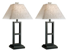 Load image into Gallery viewer, Deidra - Black - Metal Table Lamp (2/CN)