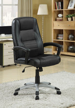 Load image into Gallery viewer, Home Office : Chairs - Black - Adjustable Height Office Chair Black