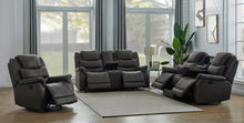 Load image into Gallery viewer, Wyatt Motion Collection - Grey - Wyatt 3-piece Upholstered Living Room Set Grey