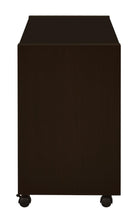 Load image into Gallery viewer, Skylar Collection - Skylar Mobile Return With Casters Cappuccino
