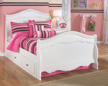 Load image into Gallery viewer, Exquisite - White - Twin Sleigh Bed