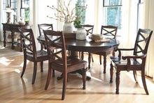 Load image into Gallery viewer, Porter - Rustic Brown - Dining Room Arm Chair (2/CN)