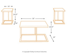 Load image into Gallery viewer, Airdon - Bronze Finish - Occasional Table Set (3/CN)