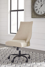 Load image into Gallery viewer, Jonileene - White/Gray - 4 Pc. - Large Leg Desk, Cabinet with Desk Hutch, Swivel Chair