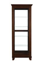 Load image into Gallery viewer, 5-shelf Curio Cabinet Chestnut And Clear