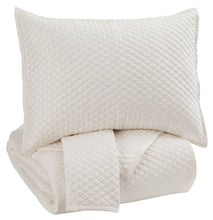 Load image into Gallery viewer, Dietrick - Ivory - King Quilt Set
